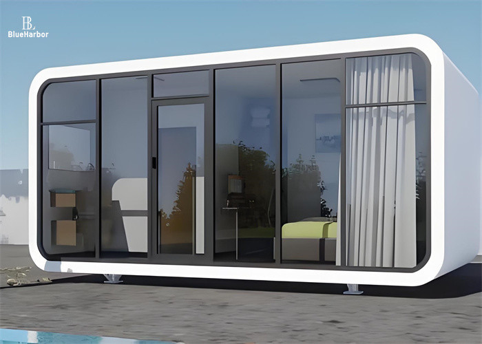 Lekki domek Apple Cabin, kapsuła magazynowa do mieszkania i pracy